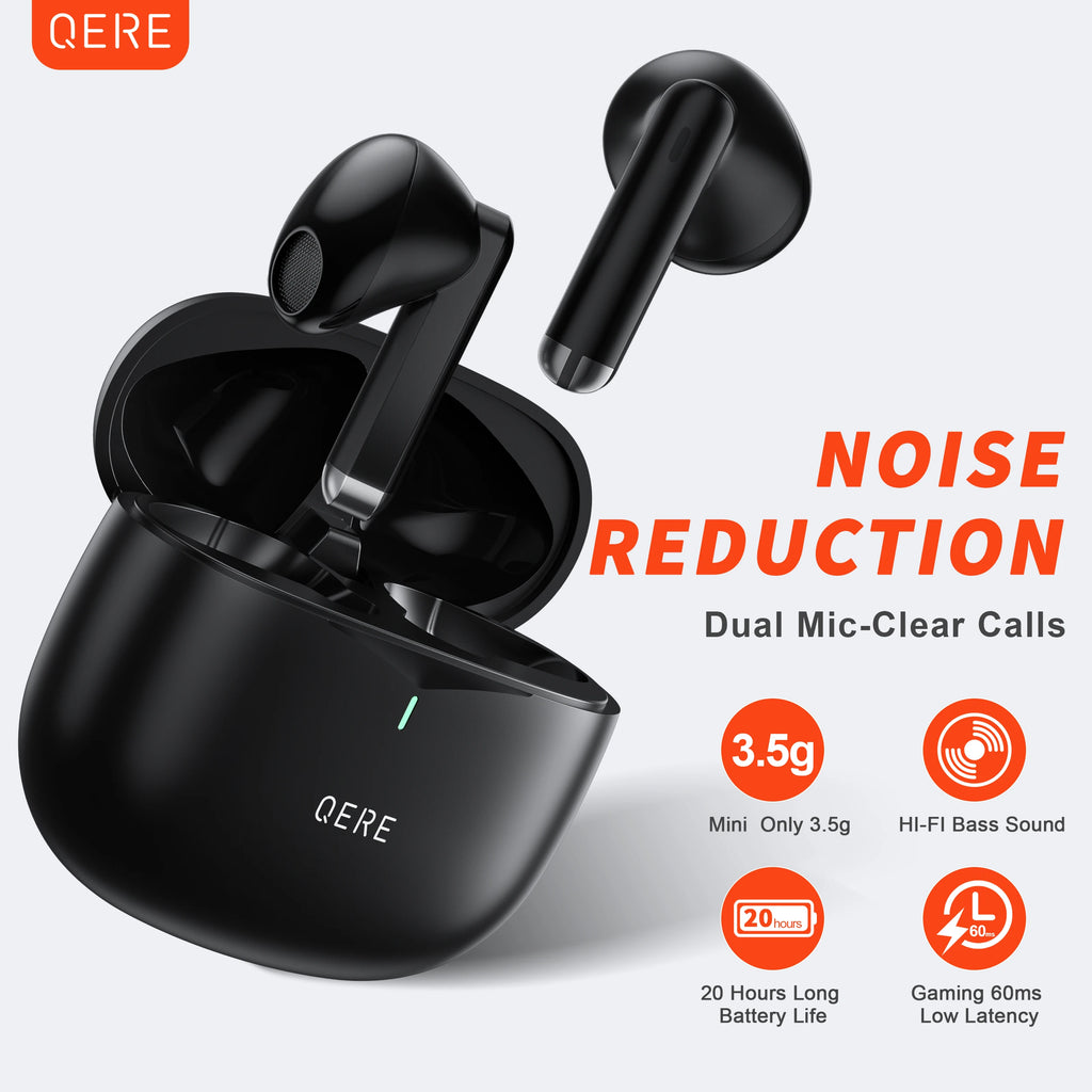 QERE E28 Ship From USA EU Wireless TWS Earphone Earbud Wireless Earphone Earbuds In-Ear Headphones Earphone Blue Tooth Earbuds