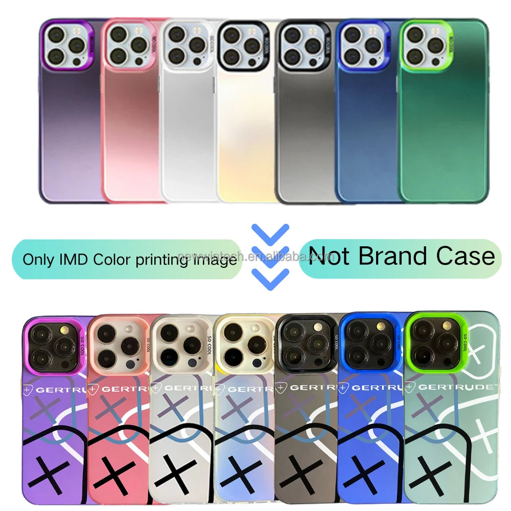 Stylish New Personalized Gertrude Phone Case for iPhone 17 Air 16 15 14 13 Pro Max Fashionable Colorful Mobile Phone Cover