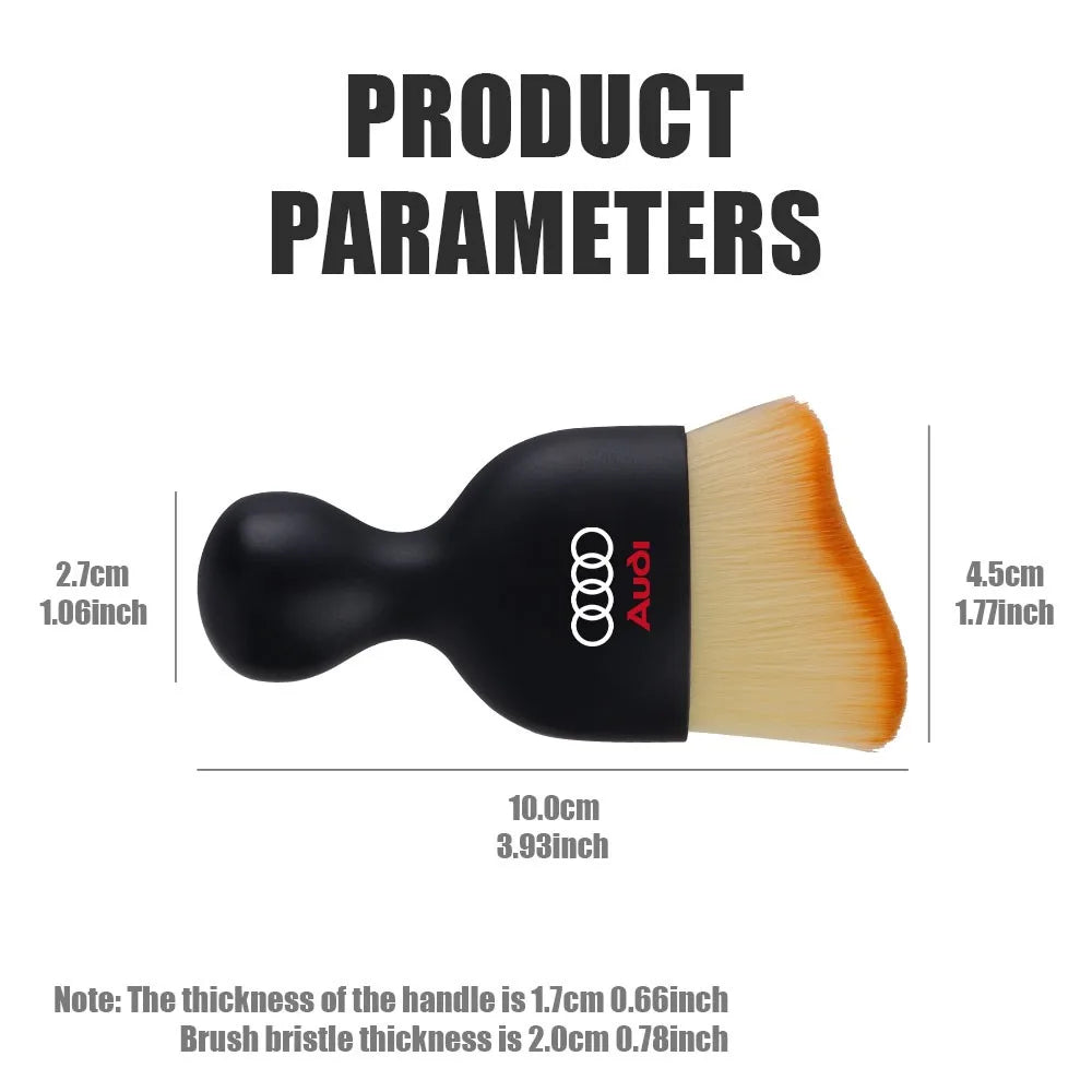 Car Interior Dust Sweeping Soft Brush Car Washing Tool For Audi Sline TT A1 A2 A3 A4 A5 A6 A7 A8 B5 B6 B7 B8 C5 C6 C7 Q2 Q3 TT