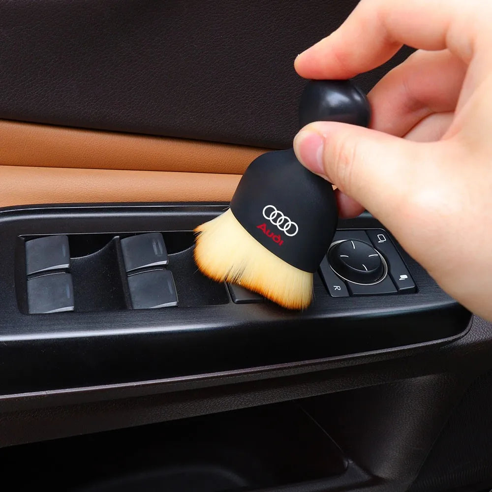 Car Interior Dust Sweeping Soft Brush Car Washing Tool For Audi Sline TT A1 A2 A3 A4 A5 A6 A7 A8 B5 B6 B7 B8 C5 C6 C7 Q2 Q3 TT
